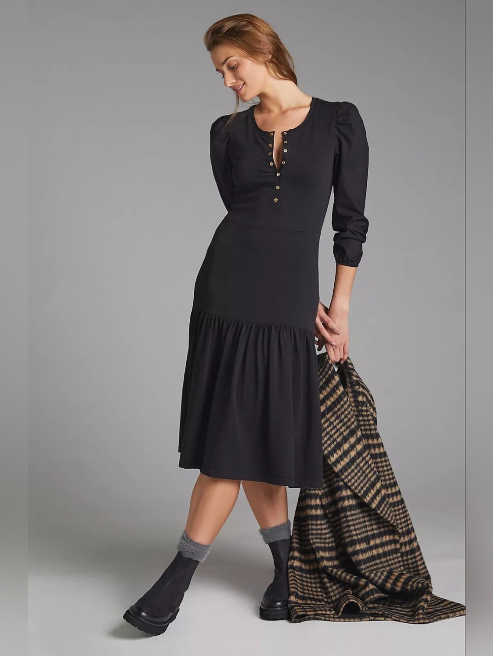 Nation Ltd Malika Midi Dress